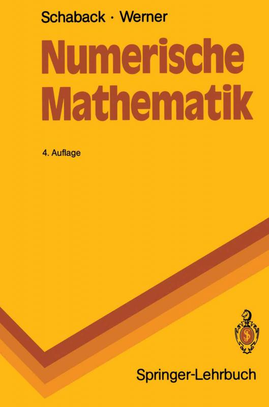 Cover-Bild Numerische Mathematik