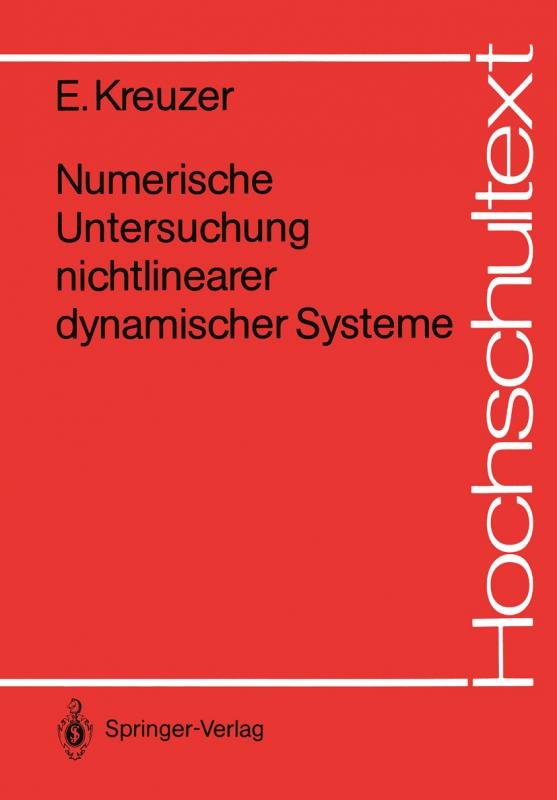 Cover-Bild Numerische Untersuchung nichtlinearer dynamischer Systeme