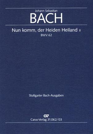 Cover-Bild Nun komm, der Heiden Heiland II (Klavierauszug)