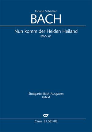 Cover-Bild Nun komm, der Heiden Heiland (Klavierauszug)