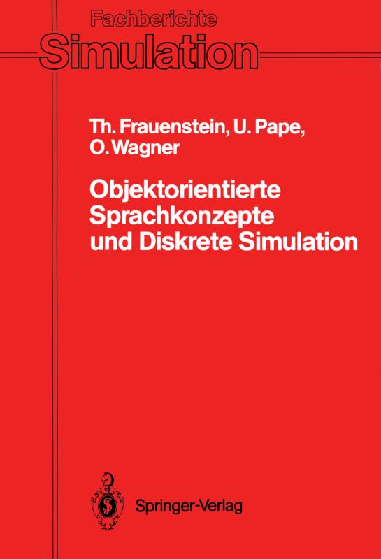 Cover-Bild Objektorientierte Sprachkonzepte und Diskrete Simulation