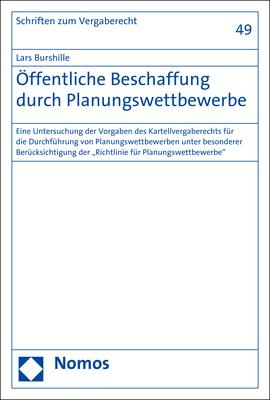 Cover-Bild Öffentliche Beschaffung durch Planungswettbewerbe