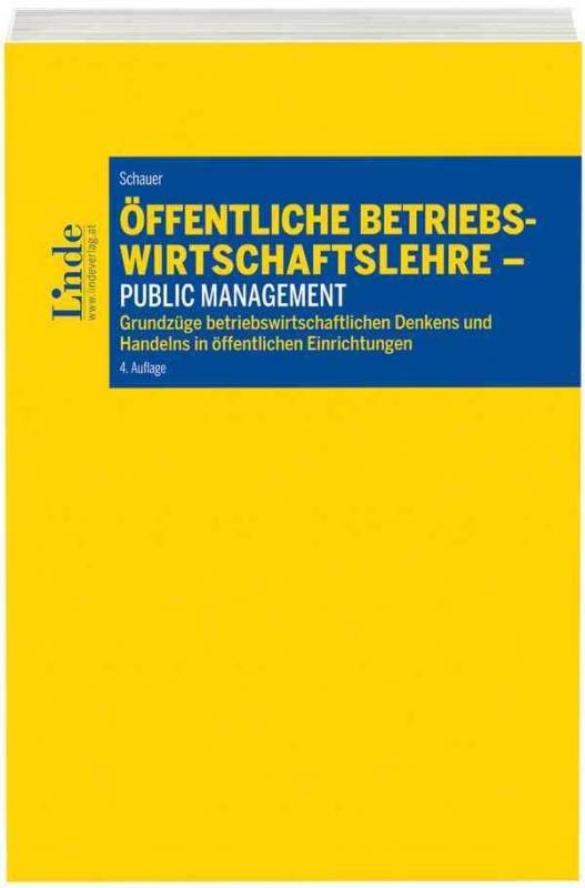 Cover-Bild Öffentliche Betriebswirtschaftslehre - Public Management