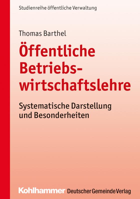 Cover-Bild Öffentliche Betriebswirtschaftslehre