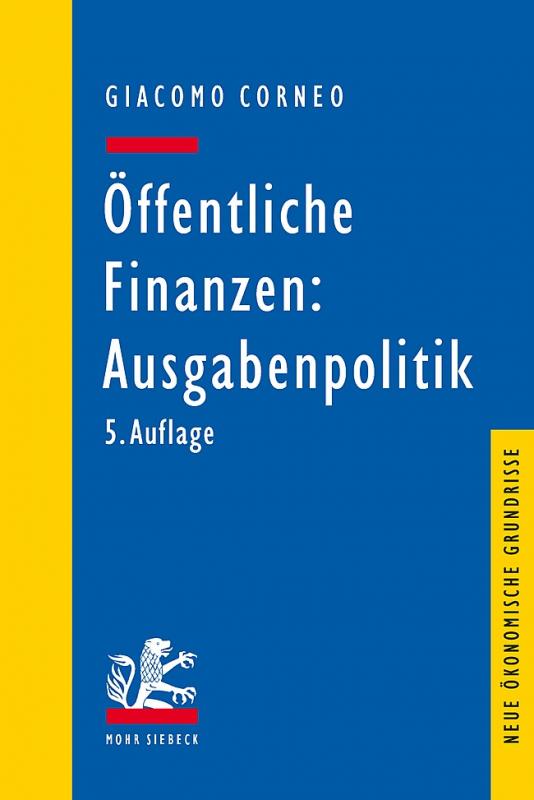 Cover-Bild Öffentliche Finanzen: Ausgabenpolitik