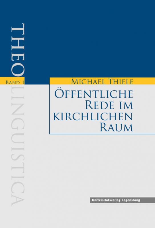 Cover-Bild Öffentliche Rede im kirchlichen Raum