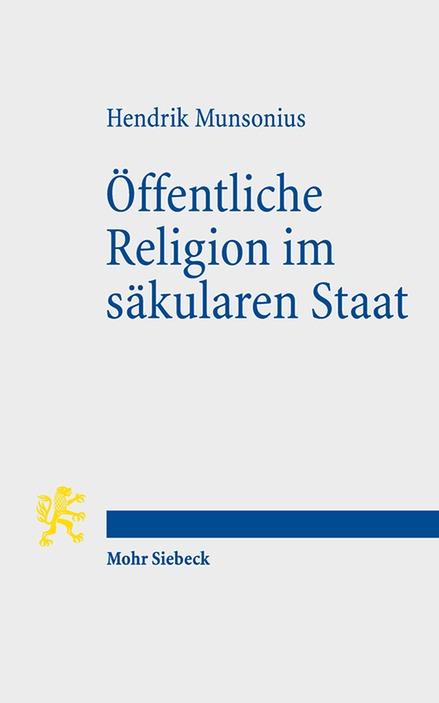 Cover-Bild Öffentliche Religion im säkularen Staat