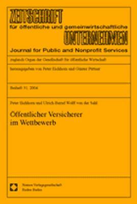 Cover-Bild Öffentliche Versicherer im Wettbewerb