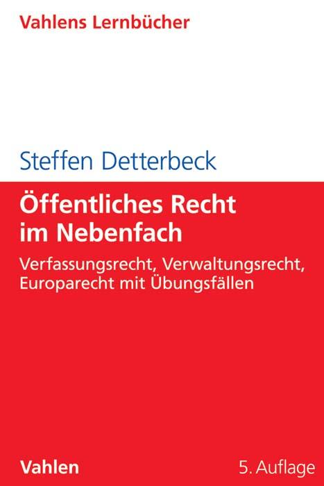 Cover-Bild Öffentliches Recht im Nebenfach