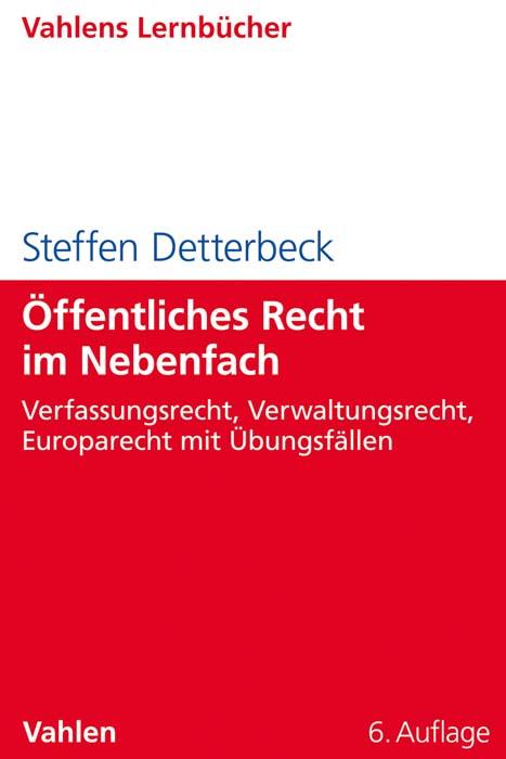 Cover-Bild Öffentliches Recht im Nebenfach