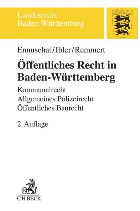 Cover-Bild Öffentliches Recht in Baden-Württemberg