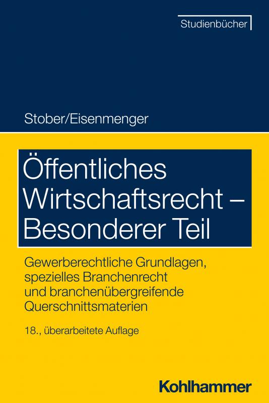 Cover-Bild Öffentliches Wirtschaftsrecht - Besonderer Teil