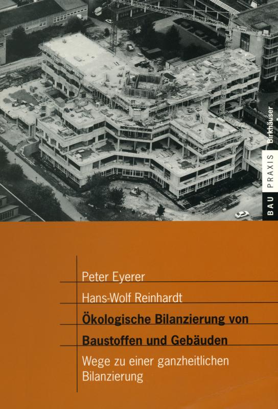 Cover-Bild Ökologische Bilanzierung von Baustoffen und Gebäuden