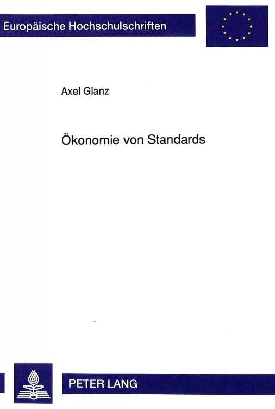 Cover-Bild Ökonomie von Standards