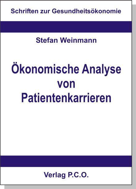 Cover-Bild Ökonomische Analyse von Patientenkarrieren