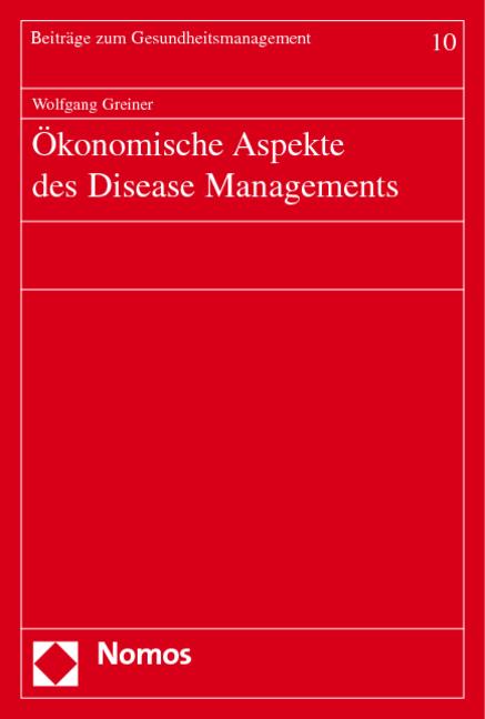 Cover-Bild Ökonomische Aspekte des Disease Managements