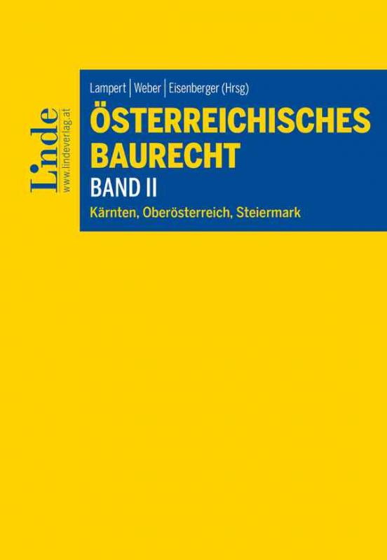 Cover-Bild Österreichisches Baurecht Band II