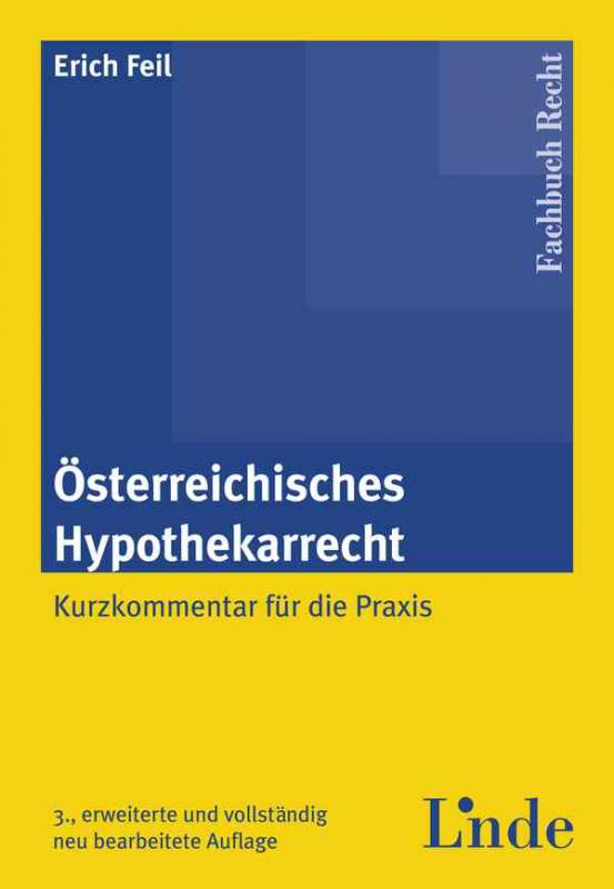 Cover-Bild Österreichisches Hypothekarrecht