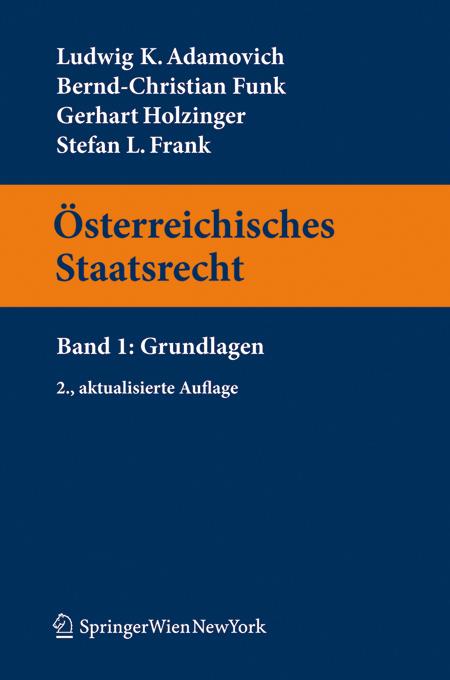 Cover-Bild Österreichisches Staatsrecht