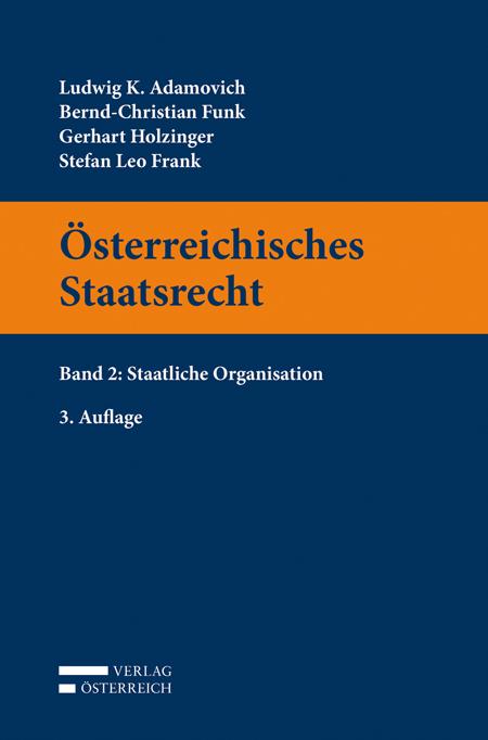 Cover-Bild Österreichisches Staatsrecht