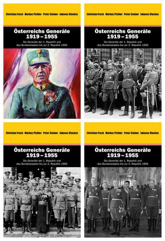 Cover-Bild Österreichs Generäle 1919–1955