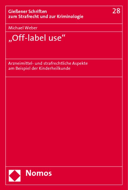 Cover-Bild "Off-label use"