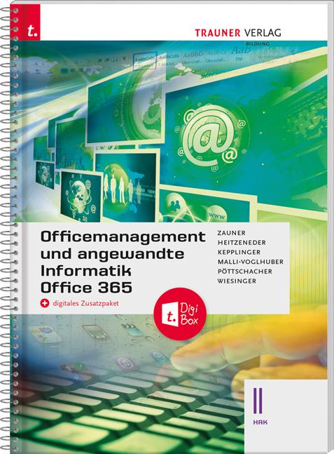 Cover-Bild Officemanagement und angewandte Informatik II HAK Office 365 + digitales Zusatzpaket