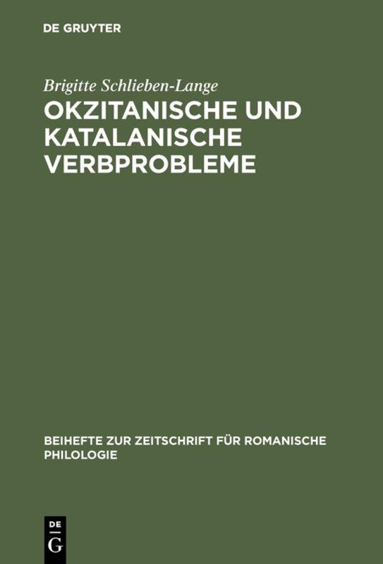 Cover-Bild Okzitanische und katalanische Verbprobleme