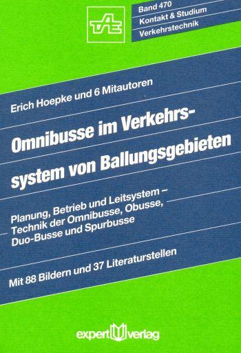 Cover-Bild Omnibusse im Verkehrssystem von Ballungsgebieten