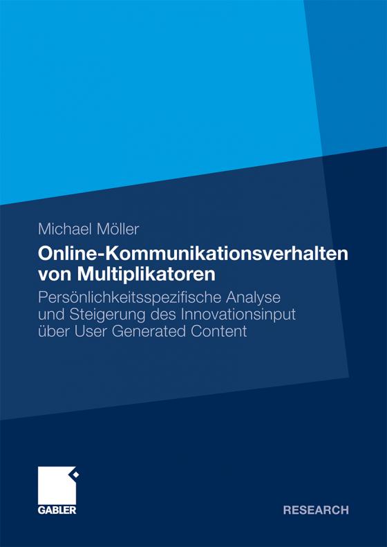 Cover-Bild Online-Kommunikationsverhalten von Multiplikatoren
