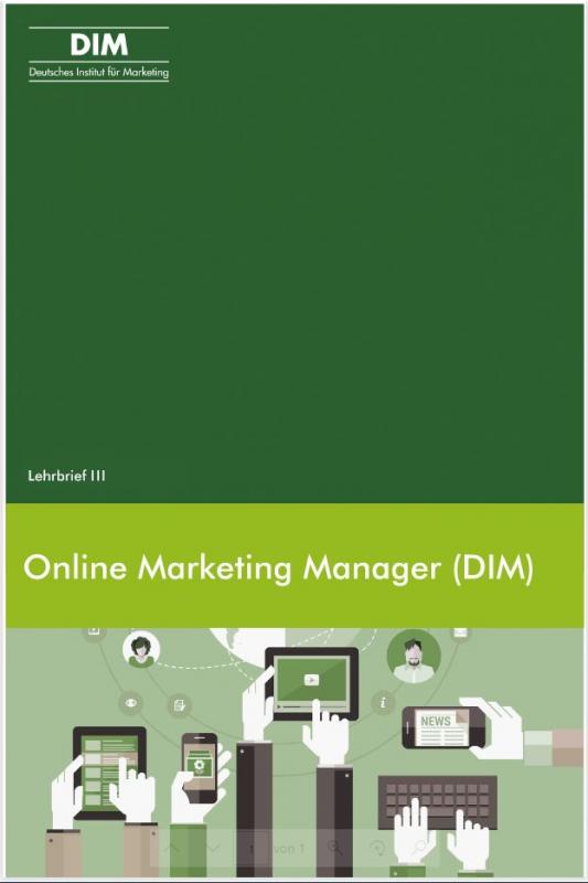 Cover-Bild Online Marketing Manager (DIM)