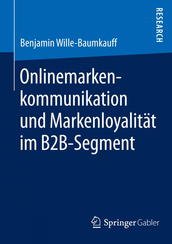 Cover-Bild Onlinemarkenkommunikation und Markenloyalität im B2B-Segment
