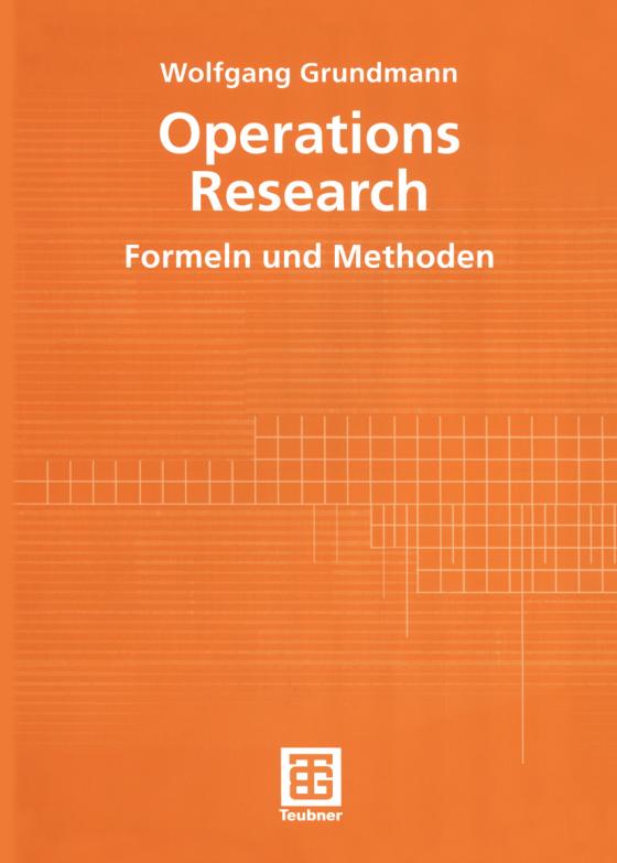 Cover-Bild Operations Research