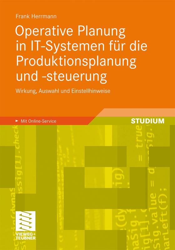 Cover-Bild Operative Planung in IT-Systemen für die Produktionsplanung und -steuerung