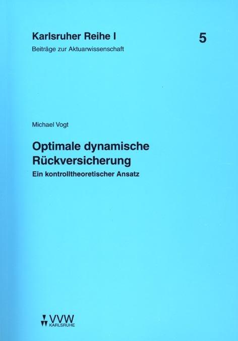 Cover-Bild Optimale dynamische Rückversicherung