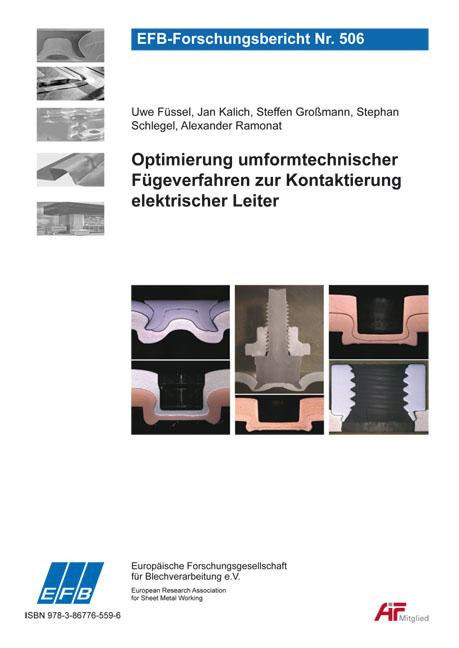 Cover-Bild Optimierung umformtechnischer Fügeverfahren zur Kontaktierung elektrischer Leiter