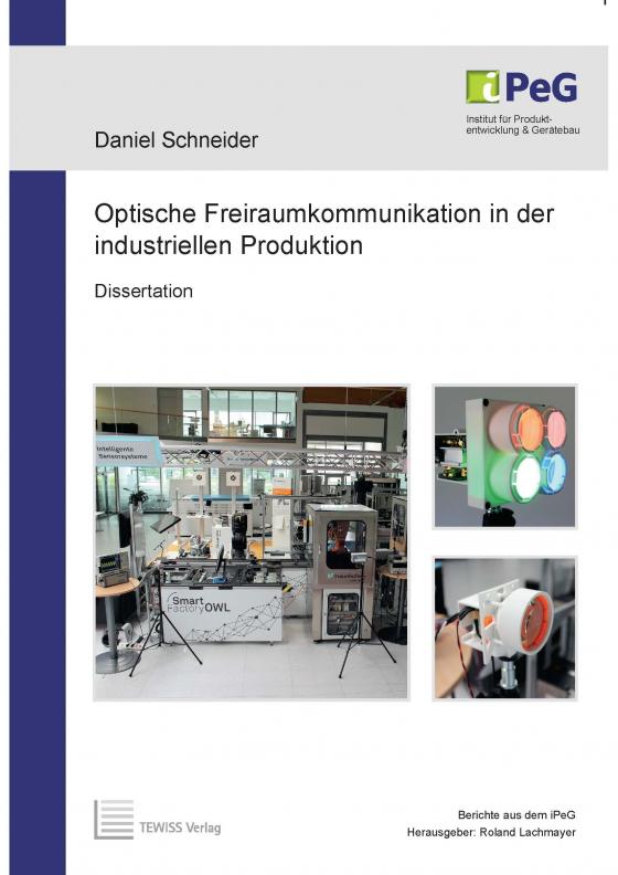 Cover-Bild Optische Freiraumkommunikation in der industriellen Produktion