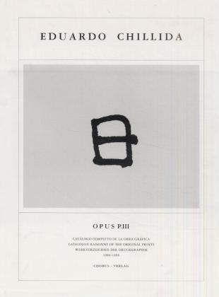 Cover-Bild Opus / Eduardo Chillida - Opus P.III