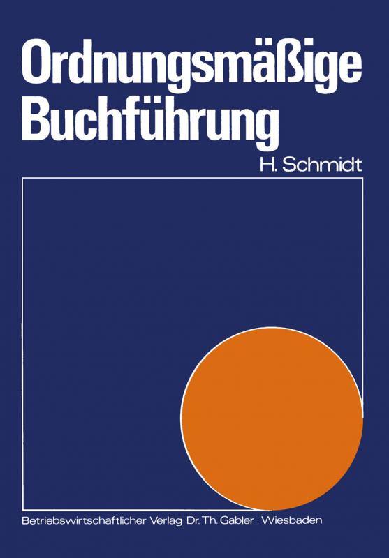 Cover-Bild Ordnungsmäßige Buchführung