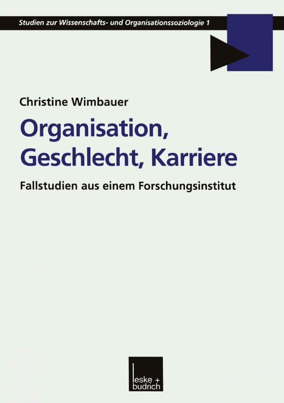 Cover-Bild Organisation, Geschlecht, Karriere