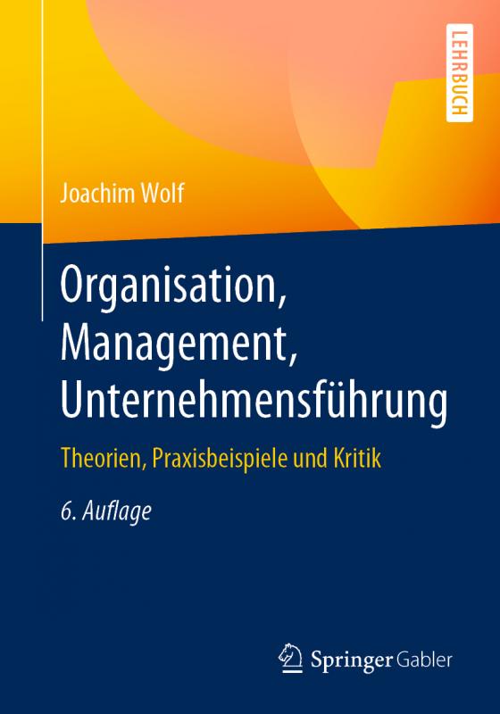 Cover-Bild Organisation, Management, Unternehmensführung