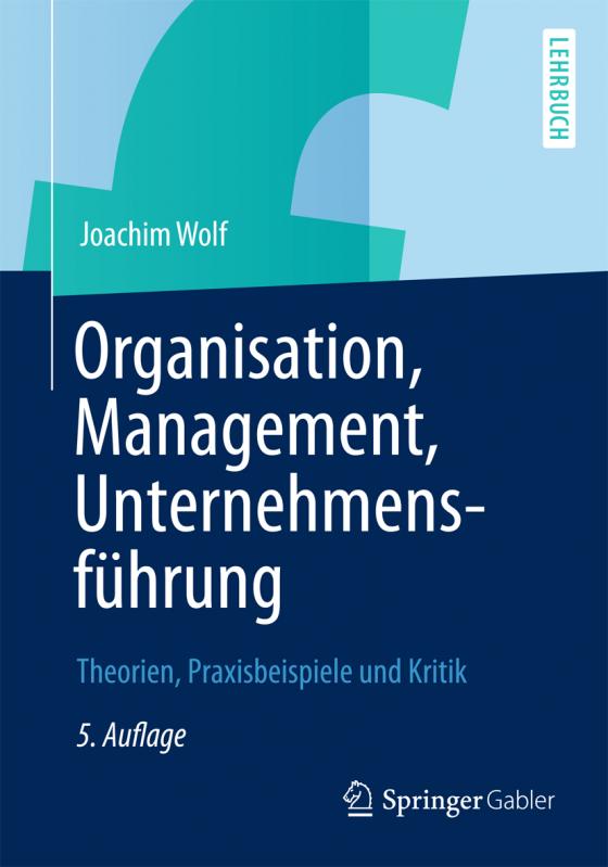 Cover-Bild Organisation, Management, Unternehmensführung