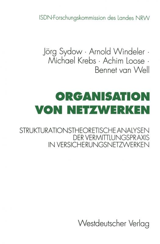 Cover-Bild Organisation von Netzwerken