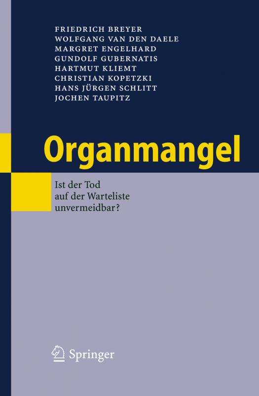 Cover-Bild Organmangel