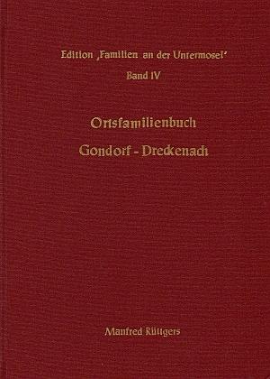 Cover-Bild Ortsfamilienbuch Gondorf und Dreckenach 1617-1987