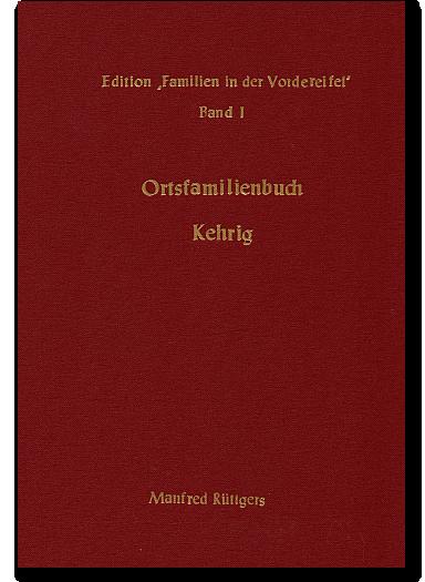 Cover-Bild Ortsfamilienbuch Kehrig 1650-1987