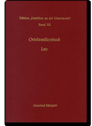 Cover-Bild Ortsfamilienbuch Lay 1694-1970