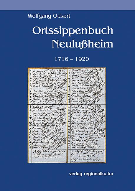 Cover-Bild Ortssippenbuch Neulussheim