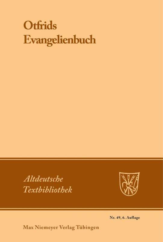 Cover-Bild Otfrids Evangelienbuch