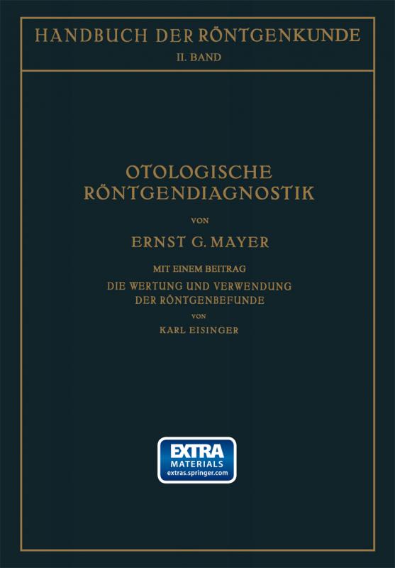 Cover-Bild Otologische Röntgendiagnostik